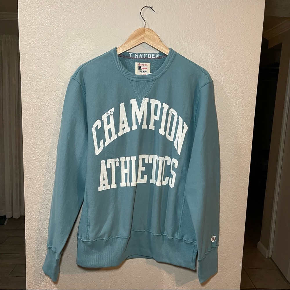 Todd Snyder x Champion | NWT! French Terry Athletic Crewneck Size: Large